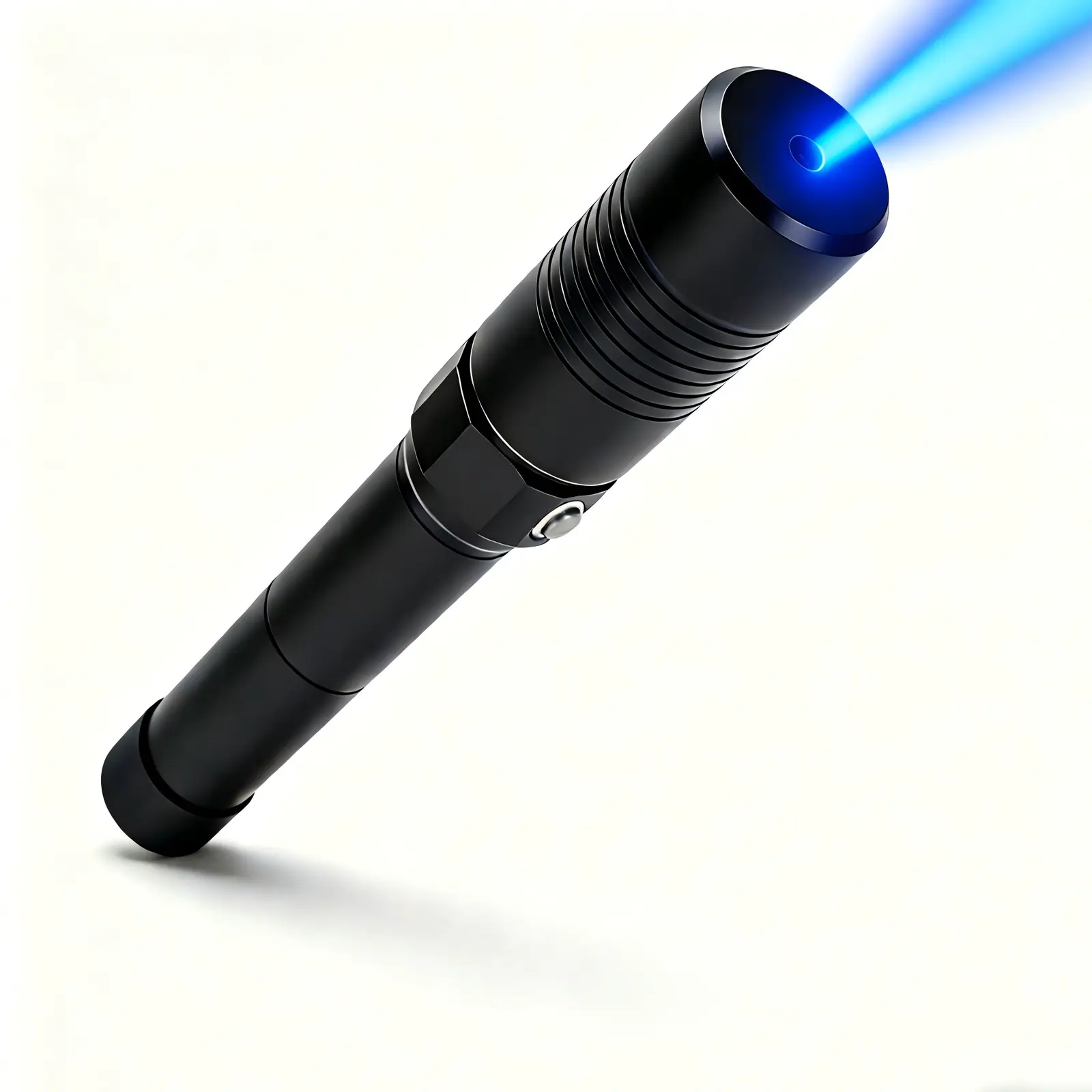 Long Range 450nm Blue Beam Laser - Dual 18650 Battery Kit, SKU B01.6, >1mw Power, 450nm blue laser Wavelength, Black Color, product image