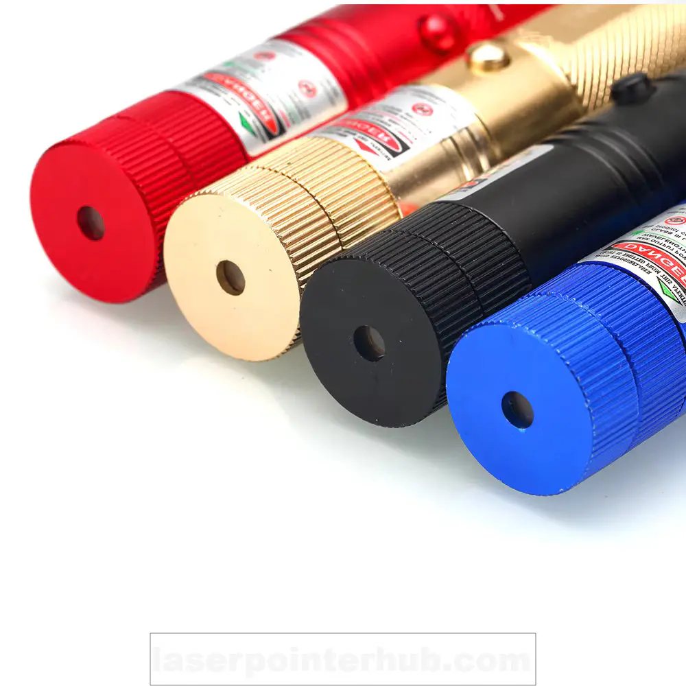 Laser 303 Green Laser Pointer - 532nm Tactical Star Cap, SKU B303, >1mw power, 650nm red laser wavelength, red color, product thumbnail 4