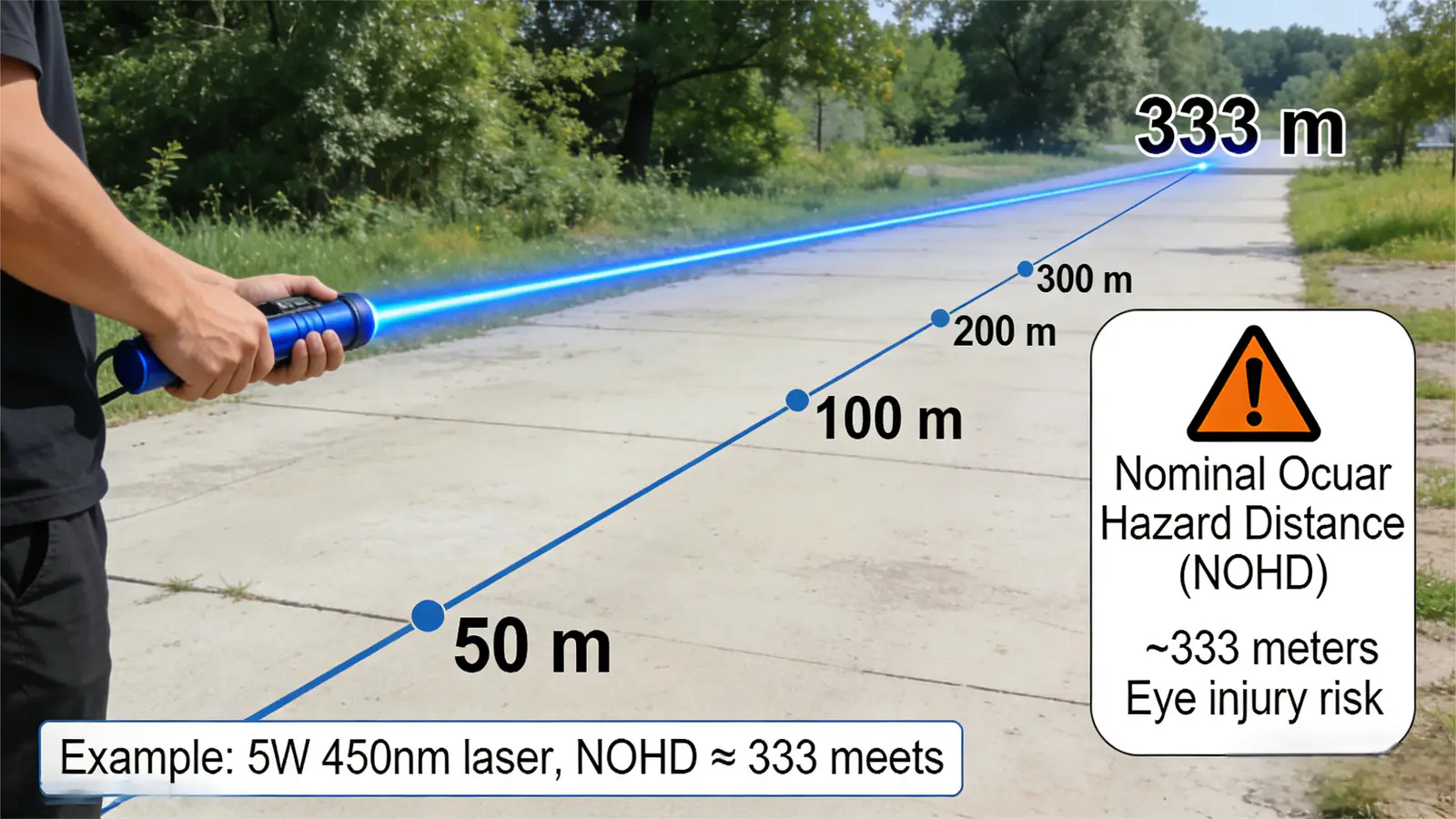 The Hidden Dangers of High-Power Blue Lasers: Why Class 4 Safety Isn’t Optional image 3