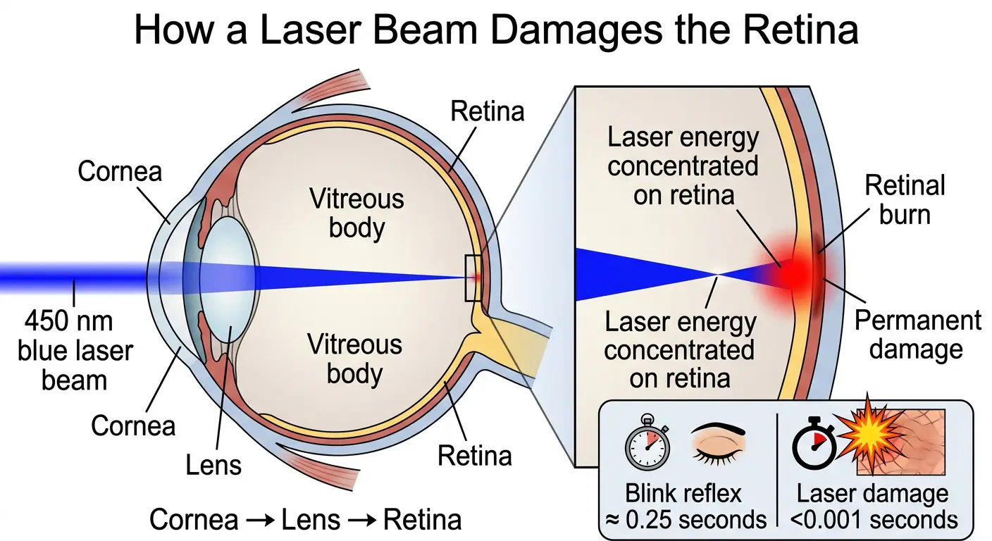 The Hidden Dangers of High-Power Blue Lasers: Why Class 4 Safety Isn’t Optional image 2