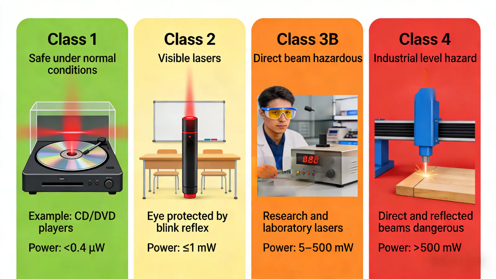 The Hidden Dangers of High-Power Blue Lasers: Why Class 4 Safety Isn’t Optional