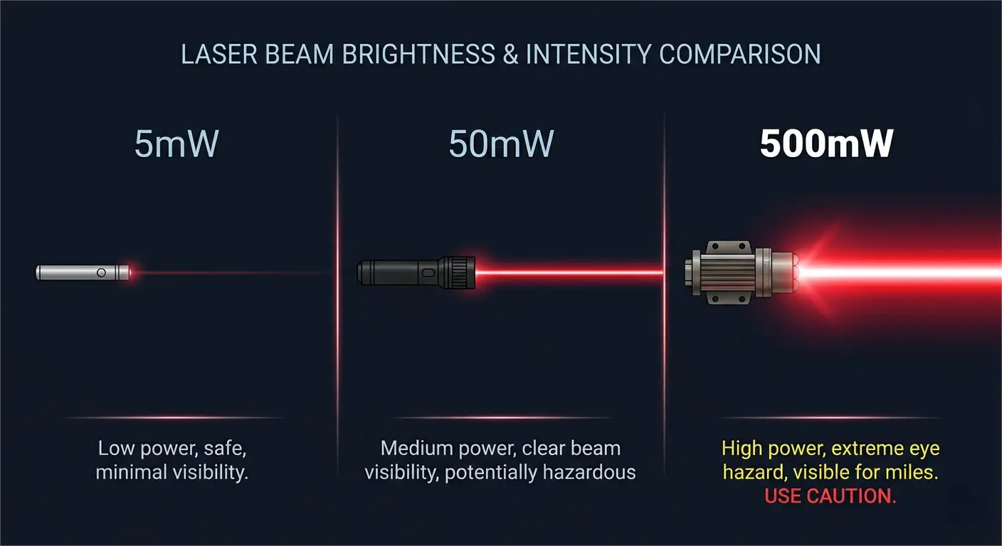 The Truth About "50000mw" Laser Pointers: How to Read Real Specs image 2