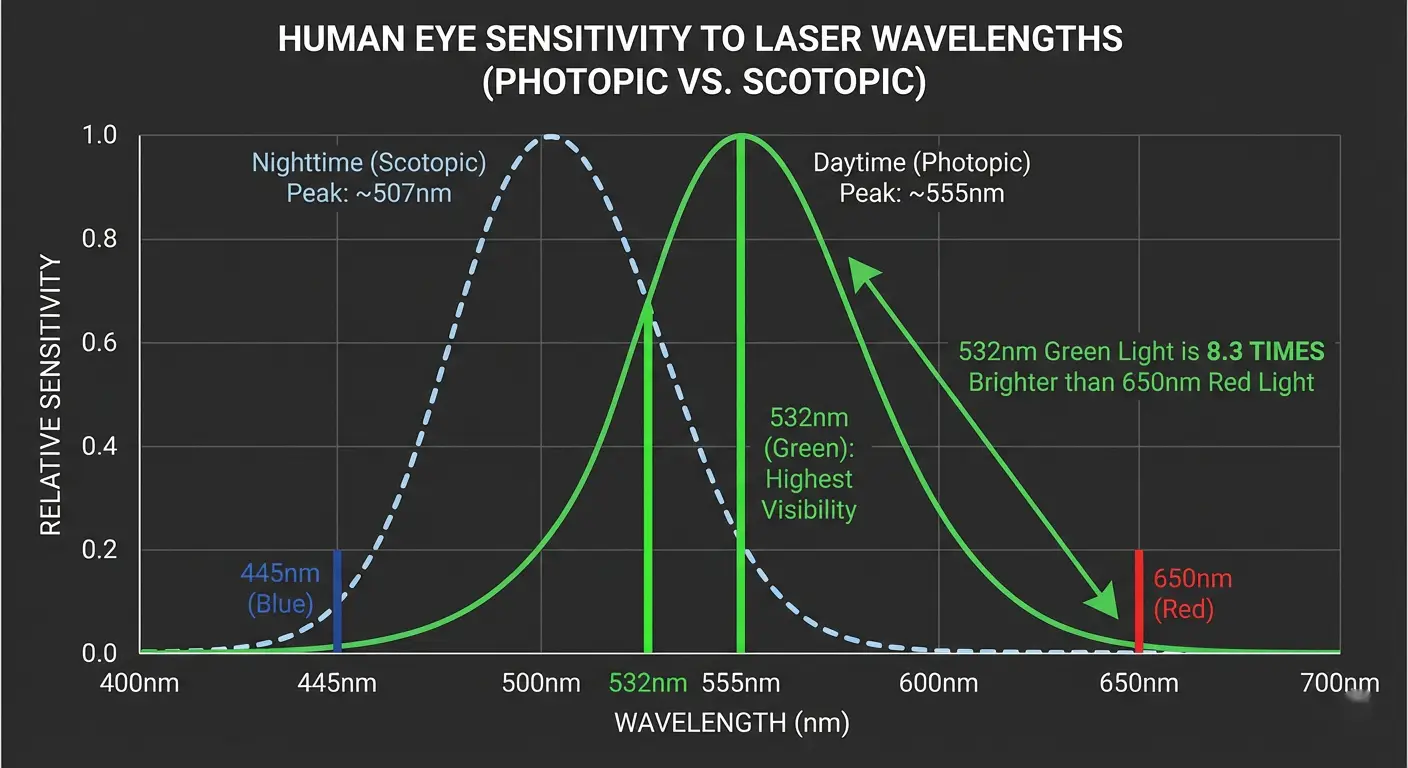 Best Laser Pointer Color for Stargazing (2026): Green vs Blue vs Red Explained image 2