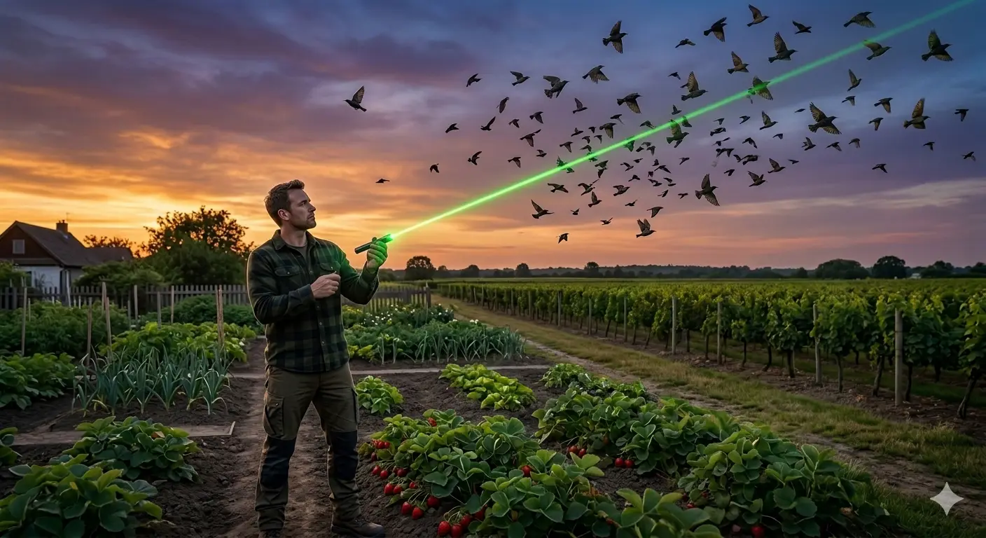Do Laser Pointers Really Deter Birds? Research, Costs & What Actually Works (2026)