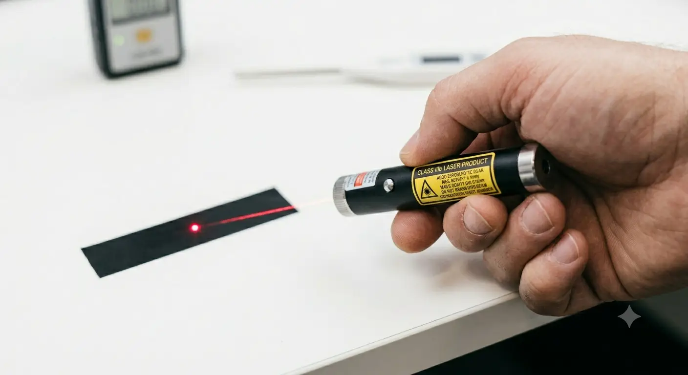 How to Test Laser Pointer Power: Verify Real mW Output (With and Without an LPM)