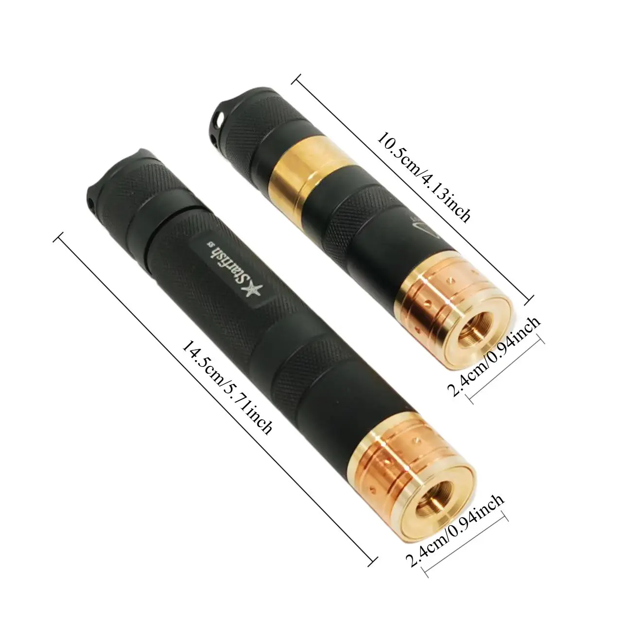 Professional Pocket Blue Laser Pointer 6000mW New Handheld, SKU B016, 6000mw power, 450nm blue laser wavelength, silver color, product thumbnail 7