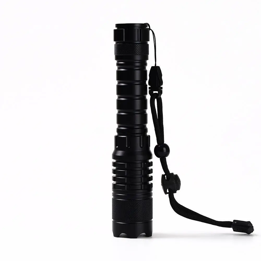 Rugged Build Laser Pointer 1.6W Aluminum Head Variable Focus, SKU B018, 1600mw power, 450nm blue laser wavelength, black/silver/grey color, product thumbnail 8
