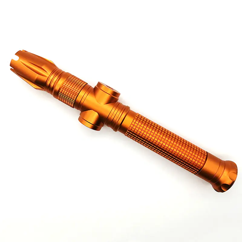 Professional Focusing Laser Pointer 4W Blue & 2W Green Laser Sword Design, SKU G019, 2000mw/4000mw power, 450nm blue laser/520nm green laser wavelength, Black/Golden/Grey color, product thumbnail 3