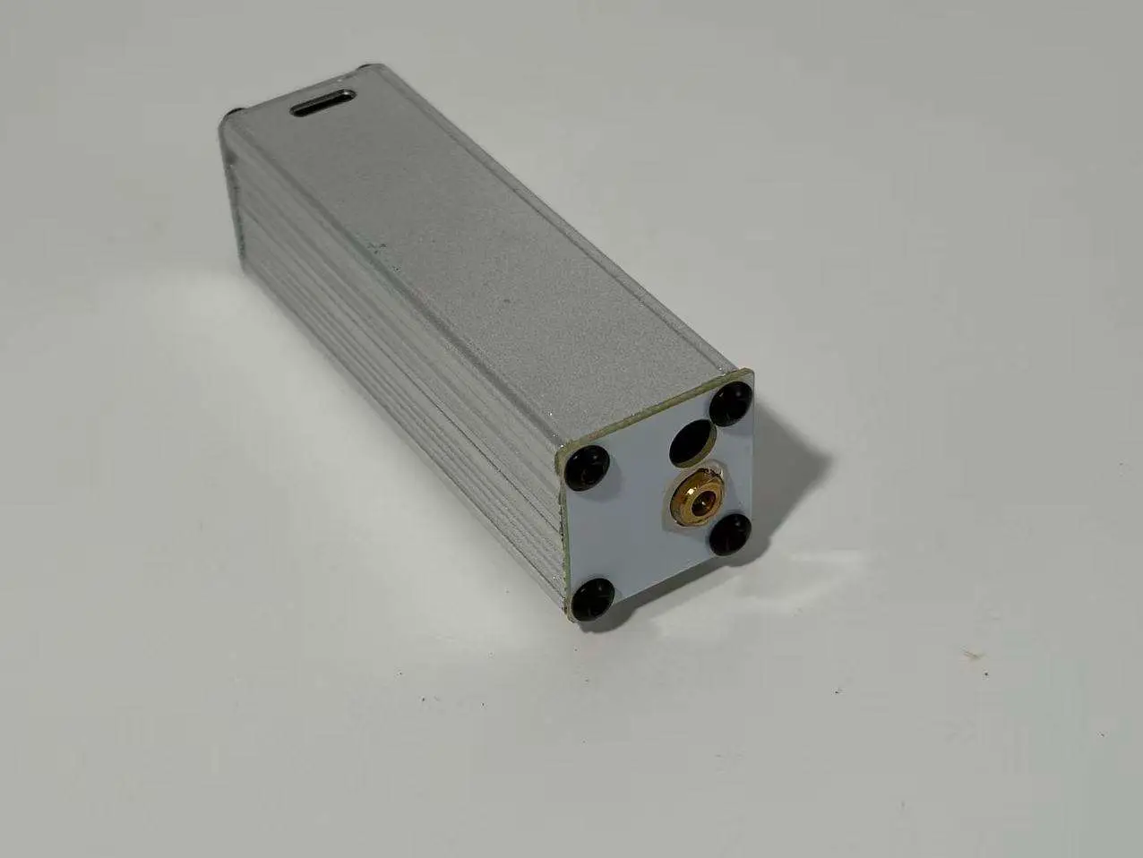 1064nm Infrared Laser Pointer – Invisible Beam Mini Stainless Steel Rechargeable Laser  40000mw, SKU LP40, 40000mw power, 1064nm red laser wavelength, silver color, product thumbnail 4